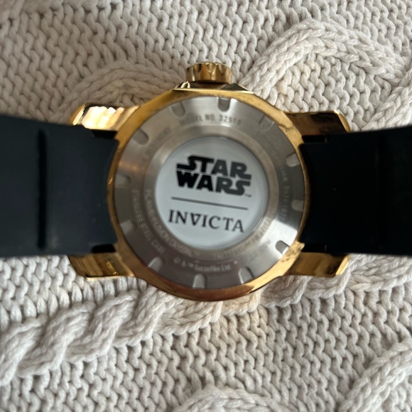 Invicta Men’s Star Wars Gold and Black Watch Limited Edition C-3PO OSFM - Picture 8 of 13